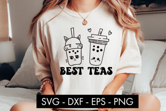 Best Teas SVG PNG Cut File: A Charming Graphics Asset for Crafts