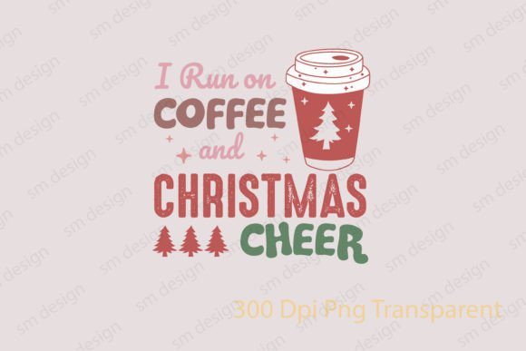 Christmas Coffee SVG PNG Design: A Festive Graphics Asset for Crafts