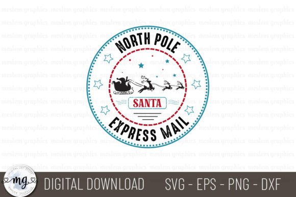 Christmas Stamps SVG - Perfect for Crafts and Graphics