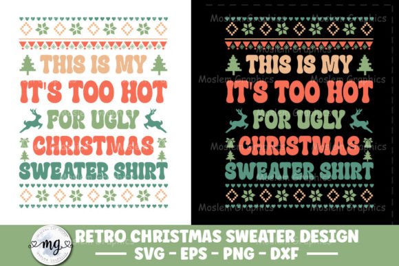 Crafting Christmas Cheer: This is My Ugly Sweater Shirt - SVG