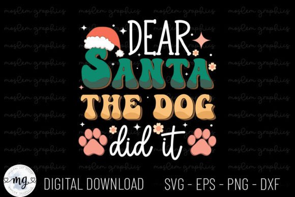 Dear Santa the Dog Did It - SVG: A Festive Embroidery Review