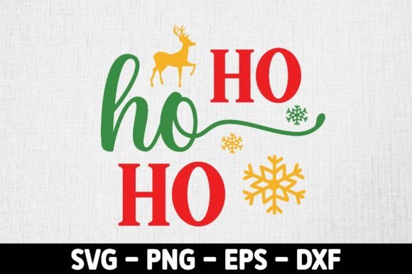 Ho Ho Ho Svg: A Festive Graphics Asset for Crafts