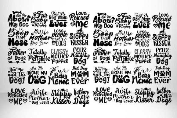 Review: Dog Quote Svg Design Bndle for Creative Graphics