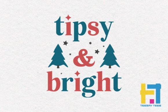 Review: Tipsy and Bright Retro Christmas SVG