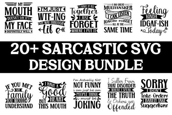 Reviewing About Sarcastic SVG Design Bundle for Graphics and Crafts