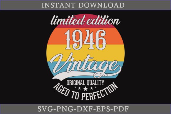 Vintage 1946 Aged to Perfection: A Crafts and Graphics Gem