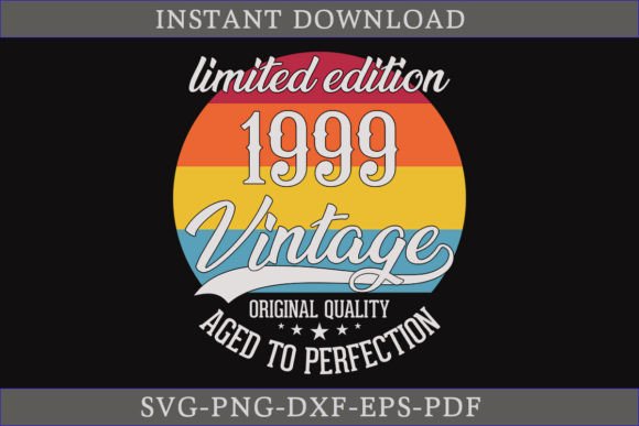 Vintage 1999 Aged to Perfection: A Graphics and Crafts Gem