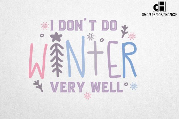 Winter Quotes SVG Design: A Charming Graphics Asset for Crafts