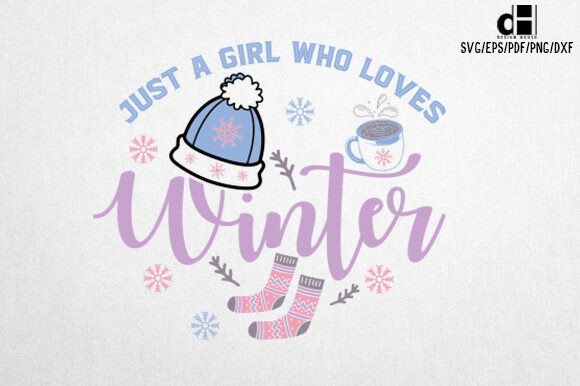 Winter Quotes SVG Love Design: A Creative Graphics Asset for Crafts